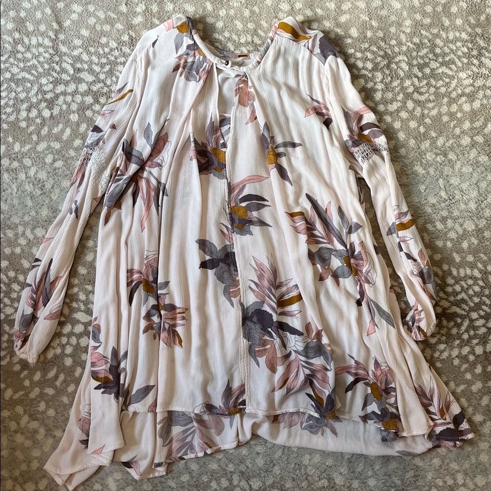 Free People Long Shirt